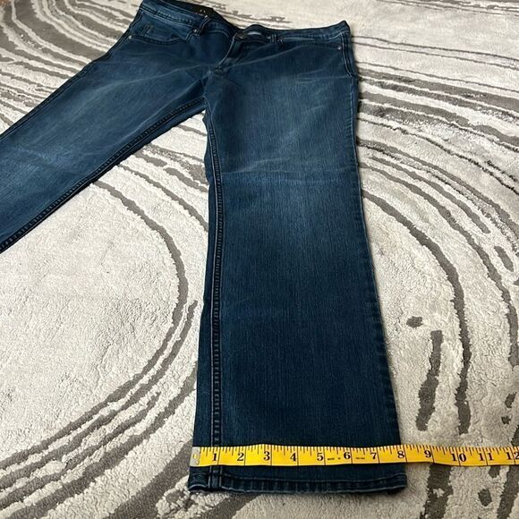 Buffalo David Button Slim Straight Stretch Denim - Picture 7 of 8